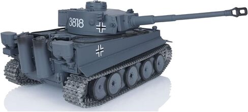 TOUCAN RC HOBBY US in Stock Henglong 1/16 Scale 7.0 Upgraded Metal Version German Tiger I RTR RC Tank 3818 in Saudi Arabia