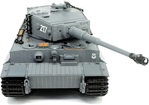 POCO DIVO German Tiger I دبابة ثقيلة، 1/24 الأشعة تحت الحمراء القتالية Panzer RTR 2.4 جيجا هرتز RC مركبة مدرعة، Taigen 3841-11-M الإصدار الأوسط القياسي بدون طلاء، نموذج عسكري للارتداد الصوتي للحرب العالمية الثانية، رمادي in Kuwait
