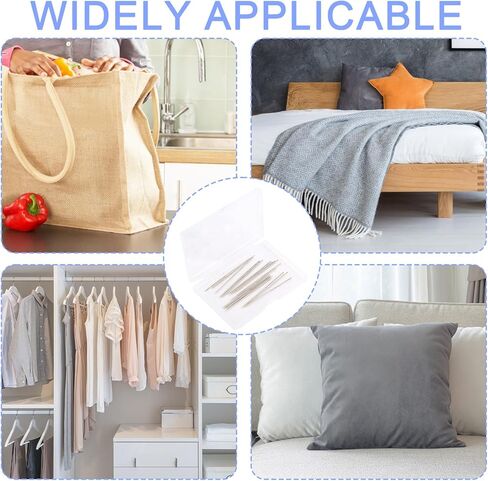 20pcs Large Snag Repair Tool, 2.4 inch/6.1cm Sweater Snag Nab Needlepoint Repair Accessories for Knitted Fabric Clothing and Woven Garments (0.8mm/0.03 Inch Thickness) in Kuwait