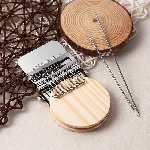 New Knit Patch Kit-Knits Patchs Mending 2.0 Kits, Worn Spots, Mini Portable Patch Set for Beginners and Craft Enthusiasts, and Stubborn Stains Into Beautiful.(14 Hooks) in Kuwait