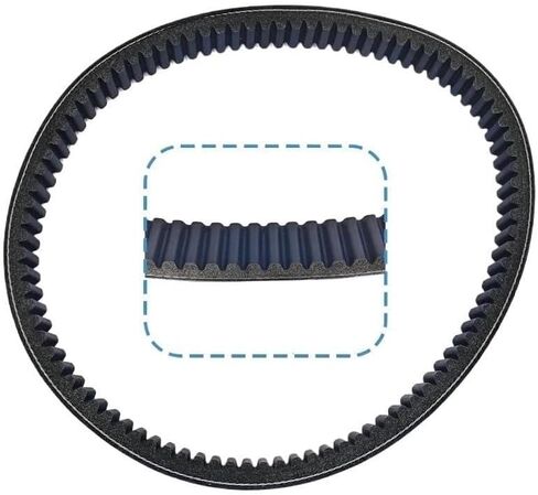 حزام القيادة 940x29 للقمل المشترك EPCOUR026 B3211AA1078 Li-ier 162 Ambra NOVA 1 X-Pro XPro Co-lice ERAD Motor LIS-ER 728 754 in Kuwait