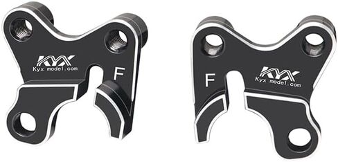 KYX Racing Aluminum Front Shock Mounts for 1/18 RC Crawler Car Traxxax TRX4M in Saudi Arabia