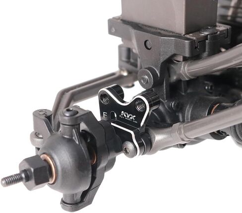 KYX Racing Aluminum Front Shock Mounts for 1/18 RC Crawler Car Traxxax TRX4M in Saudi Arabia