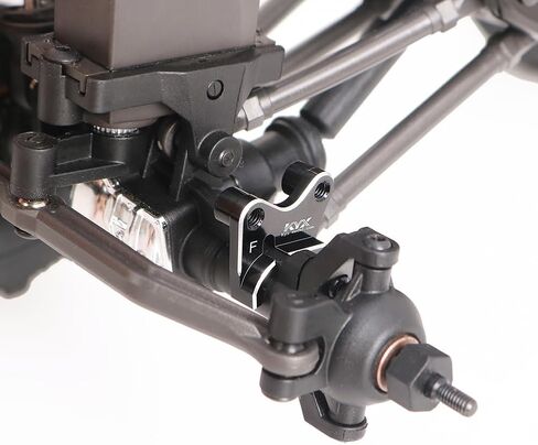 KYX Racing Aluminum Front Shock Mounts for 1/18 RC Crawler Car Traxxax TRX4M in Saudi Arabia