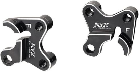 KYX Racing Aluminum Front Shock Mounts for 1/18 RC Crawler Car Traxxax TRX4M in Saudi Arabia
