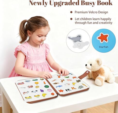 كتاب رسم مائي قابل لإعادة الاستخدام 3 في 1 للأطفال - لعبة تعليمية لمرحلة ما قبل المدرسة مع 10 موضوعات - لعبة تلوين المياه وفرز الألوان - رسم بدون فوضى ومتعة قابلة لإعادة الاستخدام للأعمار من 3 سنوات فما فوق in Kuwait