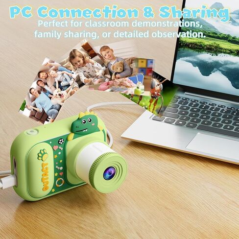 مجهر للأطفال محمول صغير رقمي قابل لإعادة الشحن 1000X مع 2.4 شاشة 1080P 3 في 1 مجهر تصوير فوتوغرافي هدية إيدو لعمر 4-6 8-12 طالب أطفال in Saudi Arabia