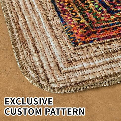 Dog Pee Pads Training Pads Upgrade Triple Thickness All-Purpose Super Absorbent & Leak-Proof, Quick Dry and Leak-Proof and Odor Control (Sisal Bohemian Print, 18" x24" x2PCS) in Saudi Arabia