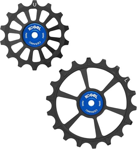 بكرات سيراميك هجينة كبيرة الحجم لنقل الحركة النسر SRAM - 14/18T من Kogel Bearings in Saudi Arabia