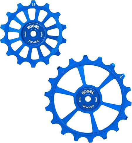 بكرات سيراميك هجينة كبيرة الحجم لنقل الحركة النسر SRAM - 14/18T من Kogel Bearings in Kuwait