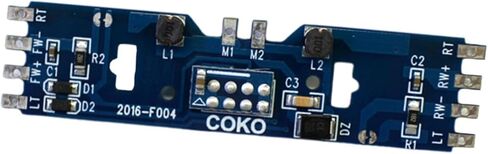 ، قطارات HO، أجزاء القطار الكهربائي الاحترافية، لوحة PCB مطورة لهوايات الألعاب بمقياس 1:87 HO in Kuwait