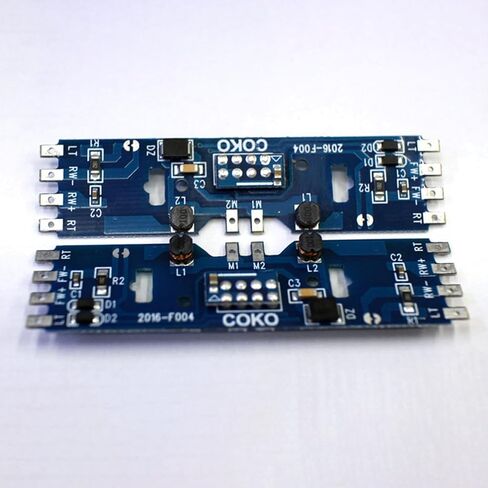 ، قطارات HO، أجزاء القطار الكهربائي الاحترافية، لوحة PCB مطورة لهوايات الألعاب بمقياس 1:87 HO in Kuwait