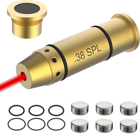 9mm/380acp/40sw/38spl/45acp/223 Laser Training Cartridge for Dry Fire Training System with Replaceable Back Caps in Saudi Arabia