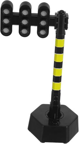 Yardwe Traffic Light for Realistic Traffic Signal Model Playset with Sound and Light Educational Tool for Home Kindergarten and Outdoor Learning Promotes Awareness in Saudi Arabia