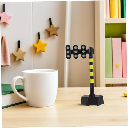 Yardwe Traffic Light for Realistic Traffic Signal Model Playset with Sound and Light Educational Tool for Home Kindergarten and Outdoor Learning Promotes Awareness in Saudi Arabia