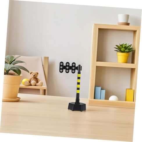 Yardwe Traffic Light for Realistic Traffic Signal Model Playset with Sound and Light Educational Tool for Home Kindergarten and Outdoor Learning Promotes Awareness in Saudi Arabia