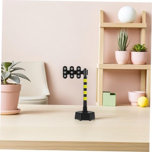 Yardwe Traffic Light for Realistic Traffic Signal Model Playset with Sound and Light Educational Tool for Home Kindergarten and Outdoor Learning Promotes Awareness in Saudi Arabia