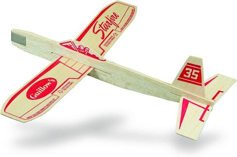 FireStar Guillow's #35 Starfire 24-Piece Retail Display Pack Toy Balsa Wood Flying Airplanes in Saudi Arabia