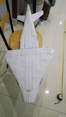 ZEZEFUFU 1/72 مقياس توبوليف Tu-160 جاك الأسود منفذها نموذج طائرة اليدوية لتقوم بها بنفسك نموذج ورقة (مجموعة غير مجمعة) in Kuwait