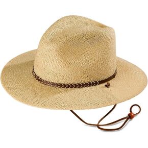 Stetson Men's Lakeland Uv Protection Straw Hat Natural