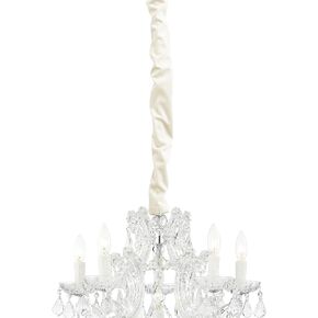 StangH Chandelier Chain Cover - Velvet Fabric Cord Cover Mini Cable Hider Extendable Cord Organizer Chandelier Chain Cover Home Decor Elegantly for TV/Office Theater, Gold Brown, 72 Inch Long 1 Pc