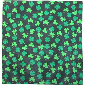 CTM® St. Patricks Day Shamrock Print Holiday Bandana