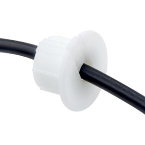 1-inch Premium Wall Bushing for Starlink Dishy Ethernet Cable, Durable Feed-Through Grommet for 1 inch Wall Holes & Furniture Lines