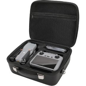 حقيبة حمل PONYRC Air 3، حقيبة كتف محمولة مصنوعة من جلد البولي يوريثان المقاوم للماء للسفر لـ DJI Air 3، DJI RC-N2/ DJI RC 2 عن بعد ملحقات Air 3 الأخرى in Kuwait