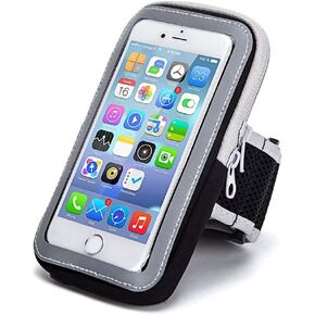 Cell Phone Running Armband Holder Arm Band Case Sleeve for iPhone 11 12 13 14 Pro, XS Max, XR, Samsung Galaxy S22 S21 S20, Google Pixel 7 6 5 4 3, 6a 5a 5G 4a, Arm Bands Pouch Bag Exercise Workout Gym