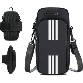 Phone Holder for Running Armband,Cell Phone Purse Small Crossbody Bags for Women Men Kids Pouch,iPhone 15 14 13 12 11 Pro Max Xs Xr X 8 Plus SE Mini Galaxy Ultra Note,Workout Gym Sports Arm Bands Bag