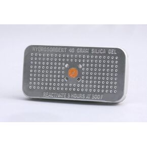 OSG-40 Silica Gel Dehumidifier Desiccant 40 Gram Orange NO Cobalt (II) Chloride (2-Pack)