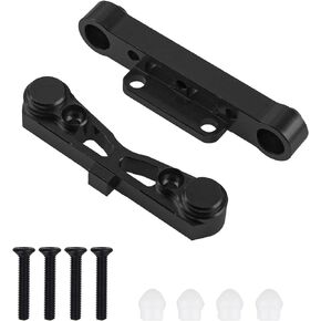 ShareGoo Rear Lower Suspension Mount Fixing Arm Compatible with Arrma Kraton Typhon Senton Talion 1/8 RC Car Upgrade Parts (Red)