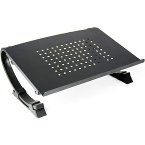 VIVO Black Fully Adjustable Curved Laptop, Notebook and Monitor Riser Stand STAND-V001N