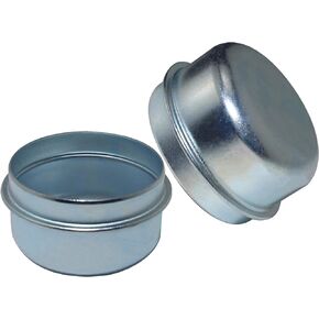 LUXTRKSTO 2pcs 1.98" Trailer Hub Dsut Cap,Trailer Axle Wheel Bearing Dust Cap Cup Hub Dust Caps for Most 2000 to 3500 Pound Axles Dexter EZ Lube Trailer Camper RV Boat