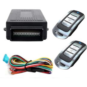 Car Remote Control Lock Central Locking Kit Vehicle Keyless Entry System Durable Remote Control Central Vehicle Keyless Entry System Locking Kit Door Lock Universal Car Remote