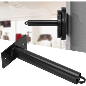Topyond Barbell Holder,Wall Mounted Weight Plate Holder, Barbell Wall Mount, Durable Olympic Weight Plate Rack for Home Gym