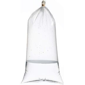 Resilia Plastic, Leak-Proof Shipping Bags for Live Fish - 20" x 30" 002 mil, Double Bottom Seal, for Freshwater & Saltwater Fish, Case of 250
