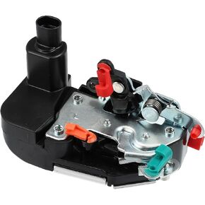 X AUTOHAUX Front Left Side Power Door Lock Latch Actuator Motor Latch for Dodge for Ram 1500 2500 3500 1997-2001 55076291 55076291AB Door Lock Latch Actuator Replace Door Latch Assembly Motor