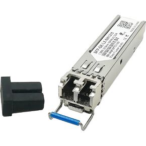 1.25G SFP-GE-SM SFP 1000BASE-LX/LH 1310nm 10km DDM دوبلكس LC/UPC SMF جيجابت جهاز إرسال واستقبال بصري أحادي الوضع متوافق مع Cisco GLC-LH-SMD، TP-Link TL-SM311LS، Ubiquit UniFi، Fortinet، Netgear إلخ. (2)