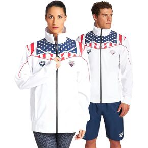 ARENA Women's Unisex Og USA Warm-up Jacket