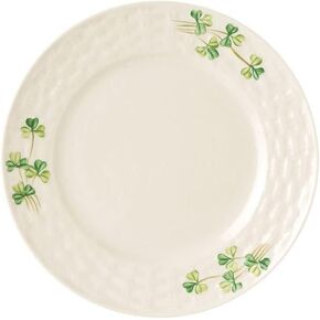 Belleek Shamrock Side Plate, 7.5"