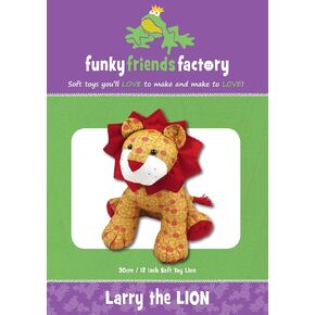 Funky Friends Factory Larry Lion Sewing Pattern