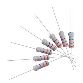 uxcell 100Pcs 220 Ohm Resistor, 1W 5% Tolerance Metal Oxide Film Resistors, Axial Lead, Flame Proof for DIY Electronic Projects and Experiments