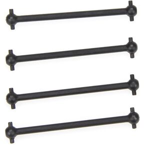 Steel Metal RC Car Drive Shaft Dogbone Overall Length 61mm for 1/10 RC Hobby Model Car hsp Wltoy Redcat 4PCS/Set