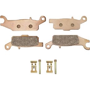 Front Brake Pads Sintered for Yamaha Kodiak 700 Raptor 250 Grizzly 550 Grizzly 700 YFM250 YFM550 YFM700, OEM# 3B4-W0045-00-00 3B4-W0045-10-00