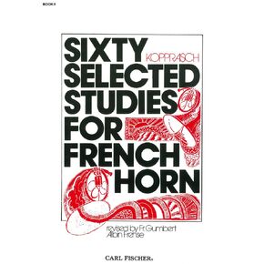 O2791 - Sixty Selected Studies for French Horn, Book II