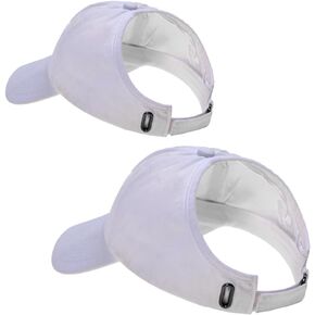 FEEZENT 2PCS Mama and Mini Matching Backless Hat for Mom Girl,Parent-Child Baseball Cap Set for Kids Thick Natural Curly Hair