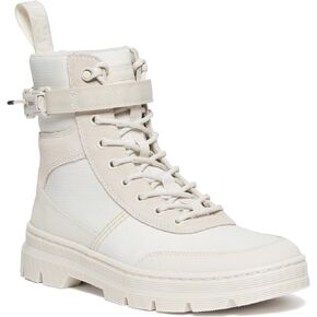 Dr. Martens Unisex Combs Tech Fashion Boot, Off White, 8 US Women