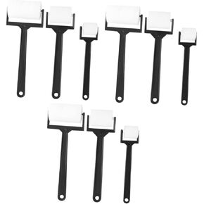 3 مجموعات من إسفنجة الطلاء الدوارة من KJHBV، فرشاة إسفنجية للرسم، بكرات طلاء إسفنجية للأطفال، فرشاة إسفنجية مرسومة بالرسم، أداة التعلم المبكر، أداة الرسم، حافة الأطفال الصغار، إيفا بيضاء صغيرة in Kuwait