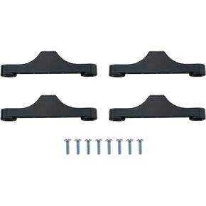 DGZZI 4PCS Desktop Computer AMD Motherboard CPU Cooler Fan Bracket AM5 with Screws Cooler Bracket Stand Steel Backplate Protection Fan Fixer Bracket Black